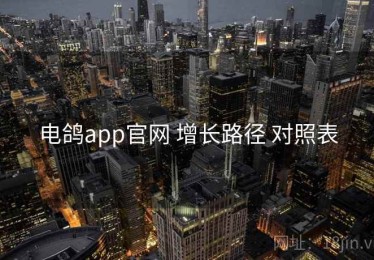 电鸽app官网 增长路径 对照表