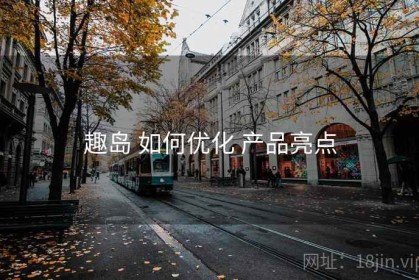 趣岛 如何优化 产品亮点