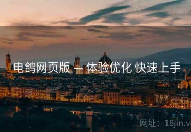 电鸽网页版 — 体验优化 快速上手