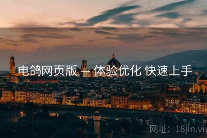 电鸽网页版 — 体验优化 快速上手
