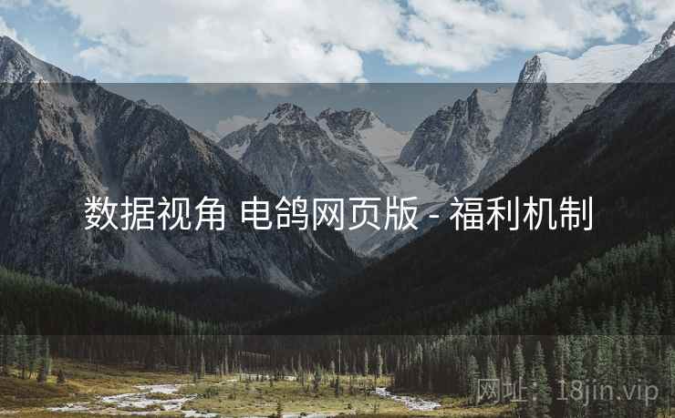 数据视角 电鸽网页版 - 福利机制