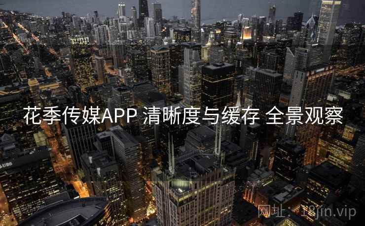 花季传媒APP 清晰度与缓存 全景观察