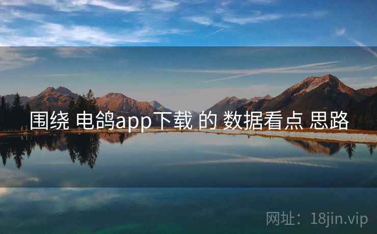 围绕 电鸽app下载 的 数据看点 思路