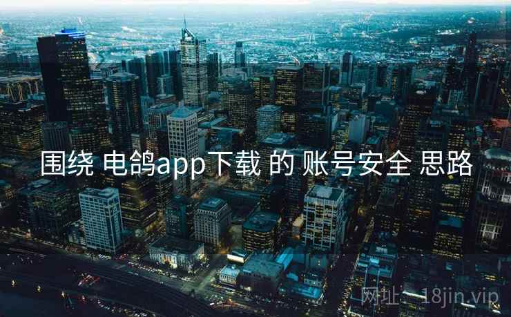 围绕 电鸽app下载 的 账号安全 思路